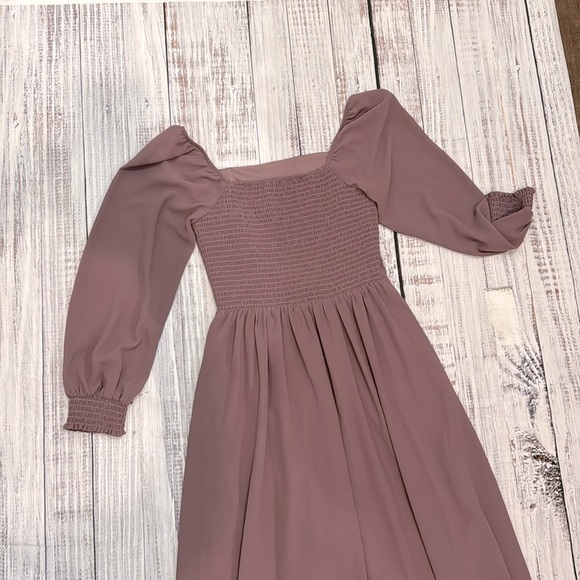 Baltic Born Giselle Plum Maxi Dress - Size Small - Picture 6 of 9